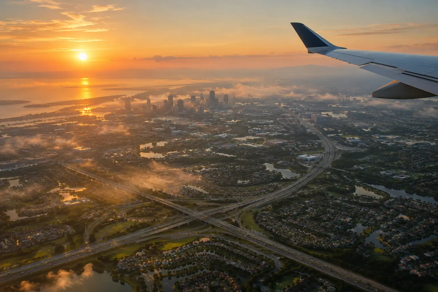 Houston from the air