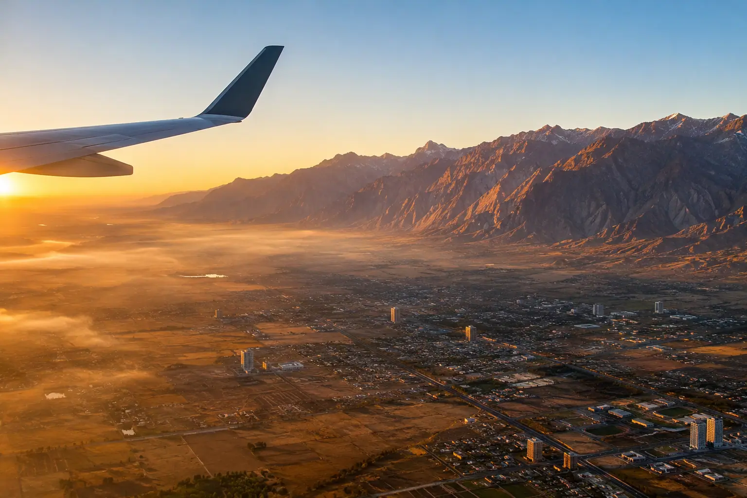 Denver from the air