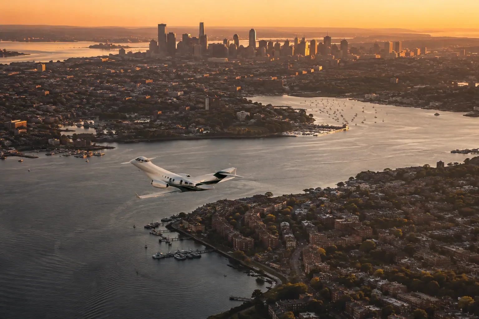 Private jet Boston to Nashville