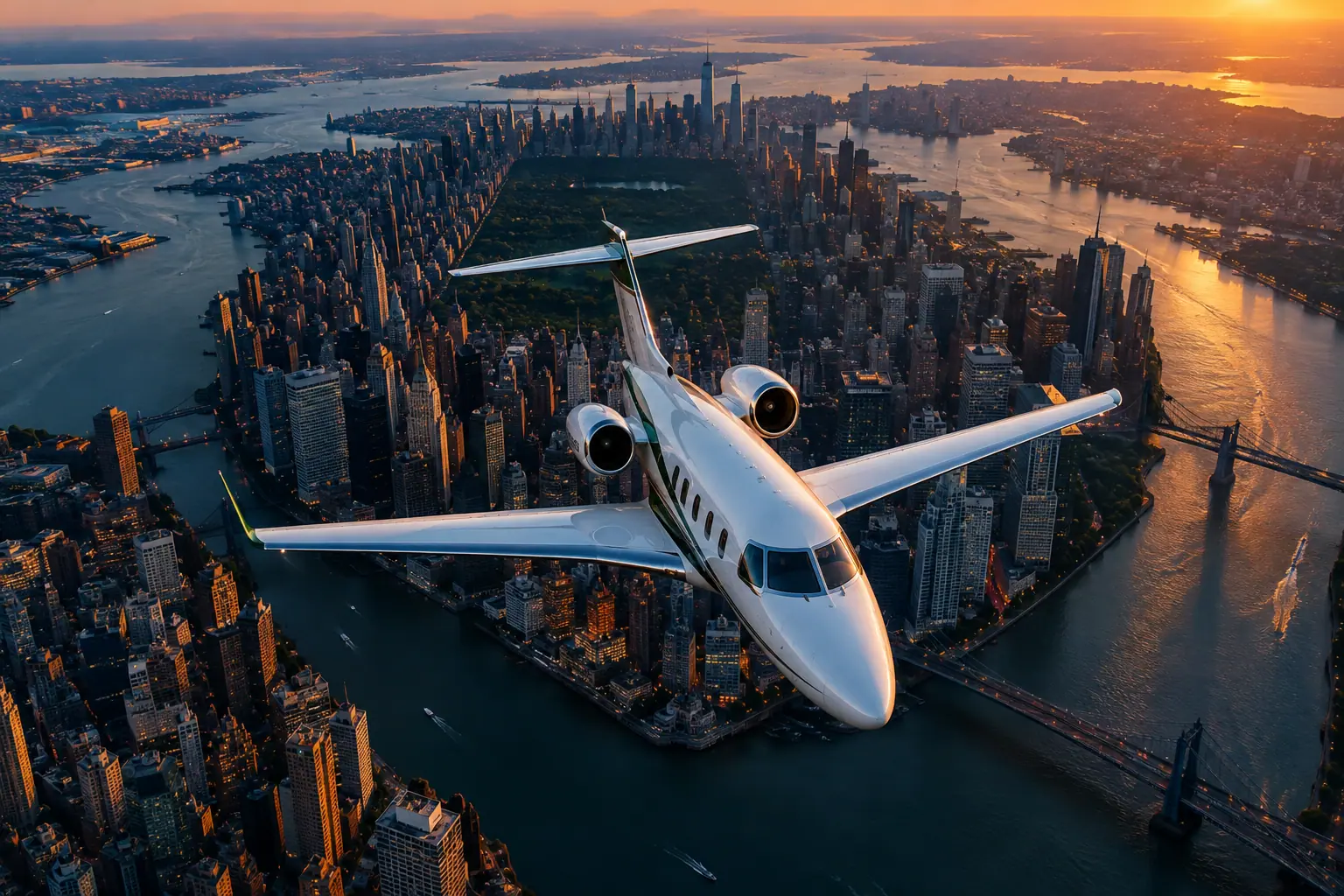 Private jet New York to Nashville