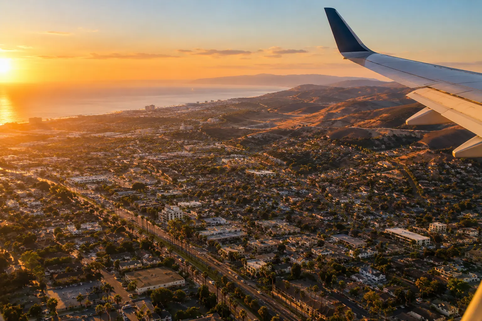Los Angeles from the air