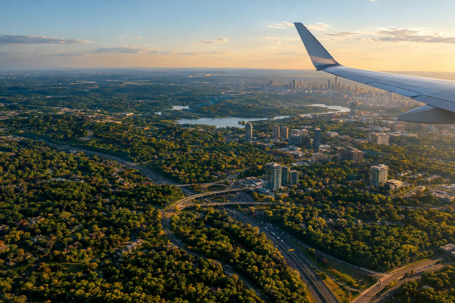 Atlanta from the air