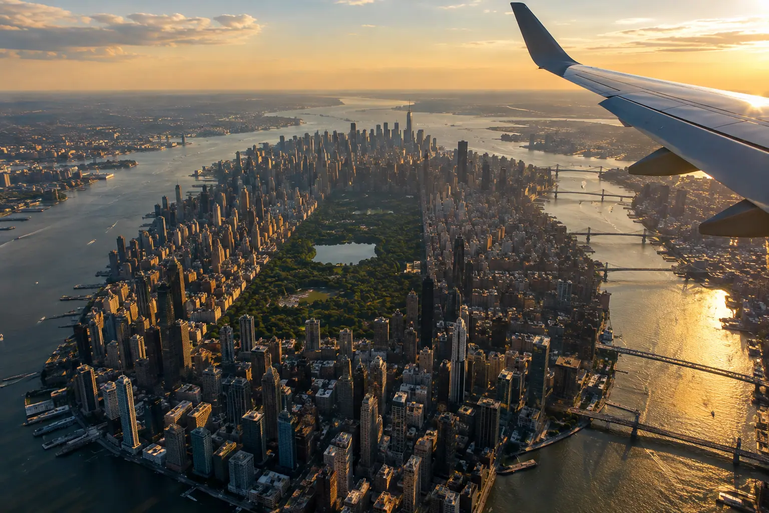 New York from the air