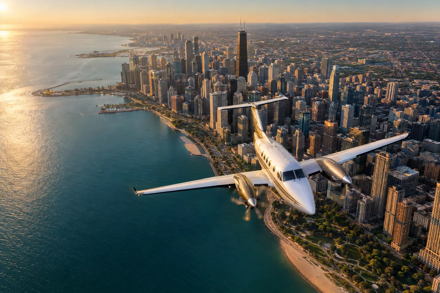 Private jet Chicago to Nashville