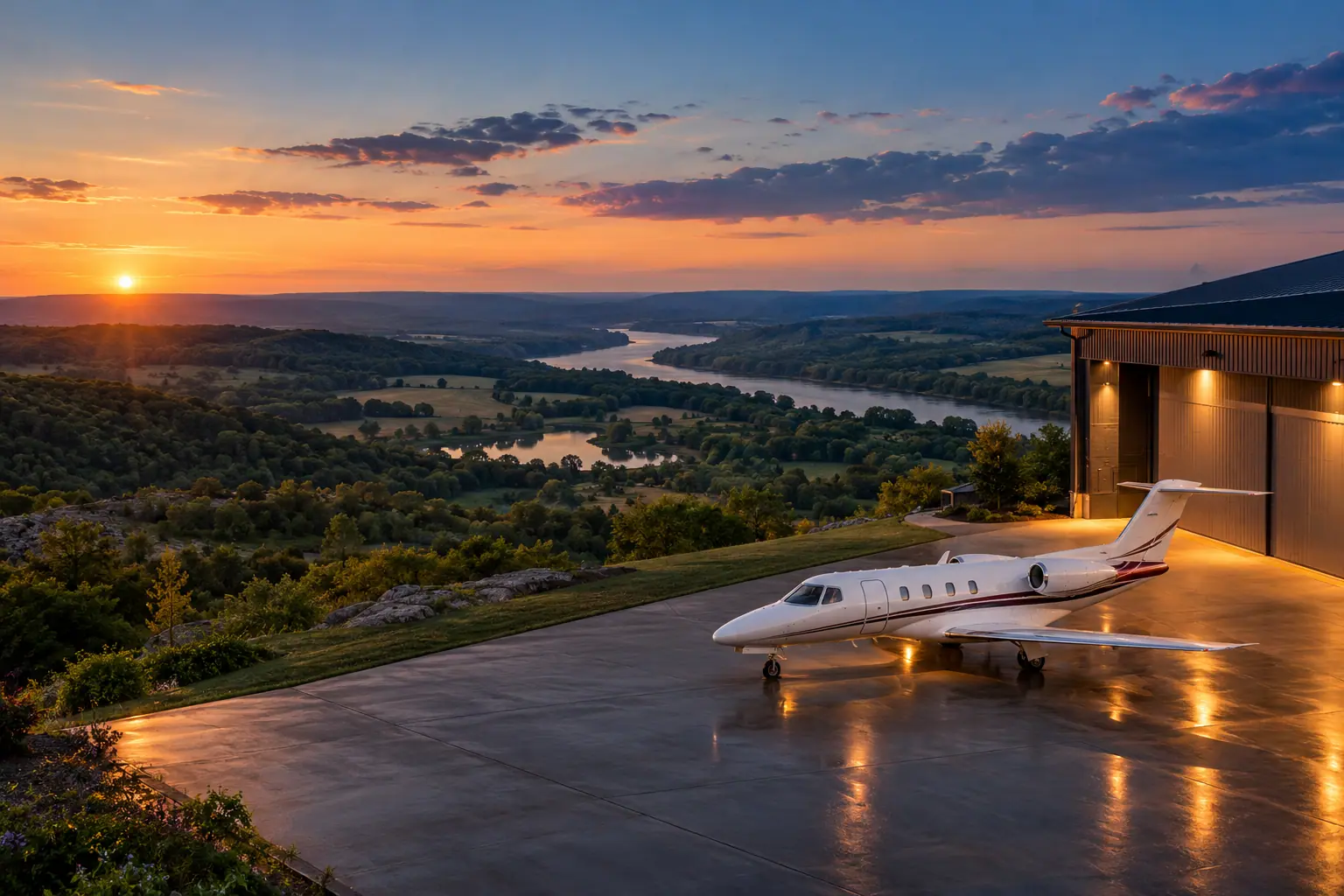 Ramp at Smyrna Airport